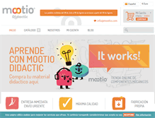 Tablet Screenshot of mootio-didactic.com